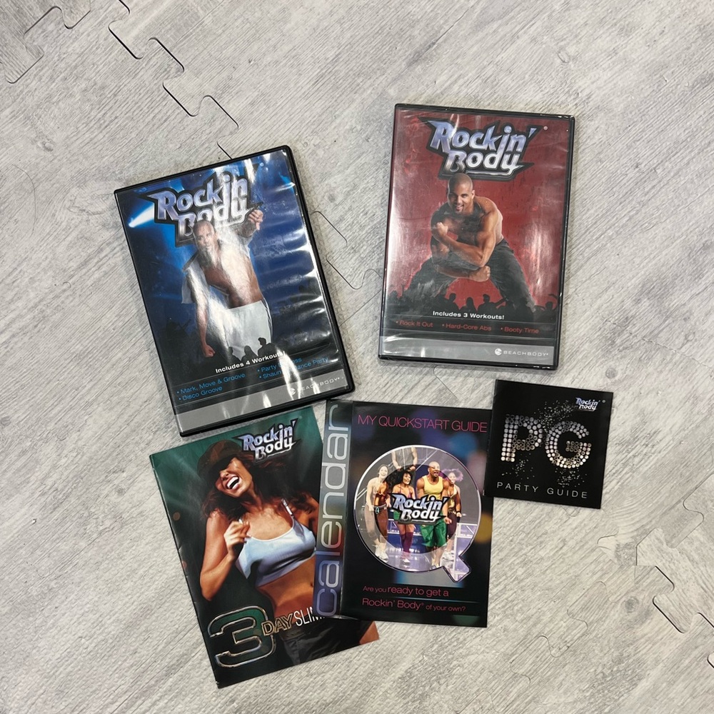 Beachbody Rockin Body DVD set